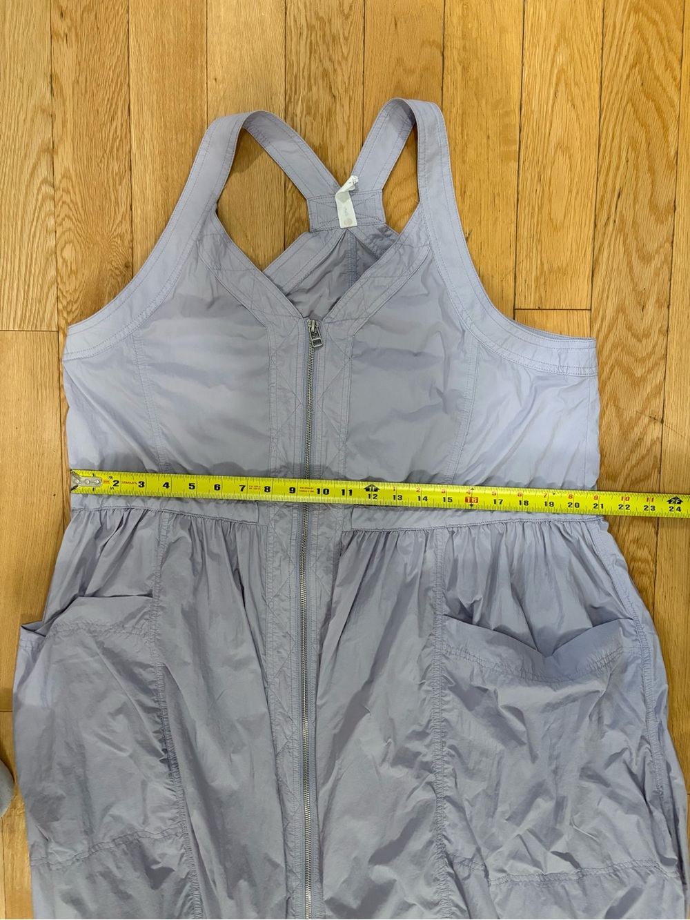 Daily Practice by Anthropologie Free Fall Dress L Folkstone Gray Utility Chic - Picture 9 of 12